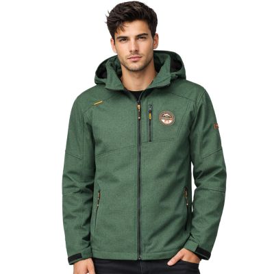 Softshell męski Geographical Norway TOLYMPIA GREEN DB MEN 009 (WZ8535H/GN-GREEN)