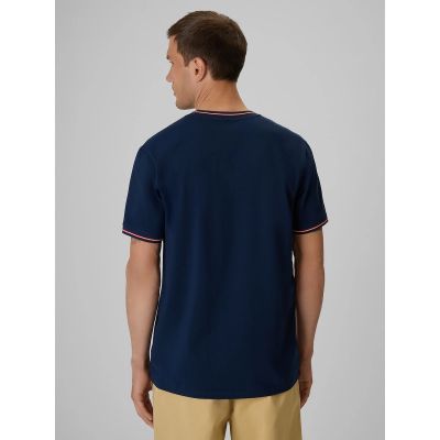 2. T-shirt regular gładki męski 4F 4FRSS26TTSHM3997-31S