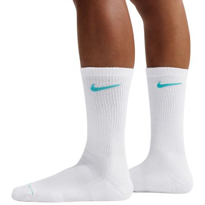 5. Skarpety Nike Everyday Elevated 6 par białe HQ8021 906