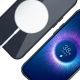 18. Etui 3mk Satin Armor MagCase z MagSafe na iPhone 14 Plus - przezroczyste z czarną ramką