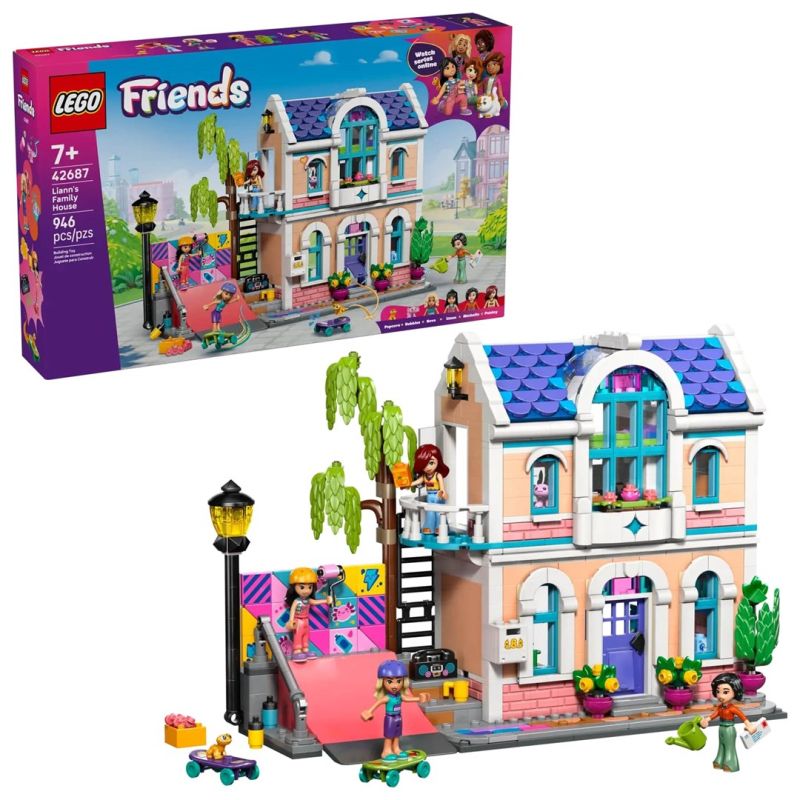 14. LEGO Friends 42687 - Dom rodziny Liann