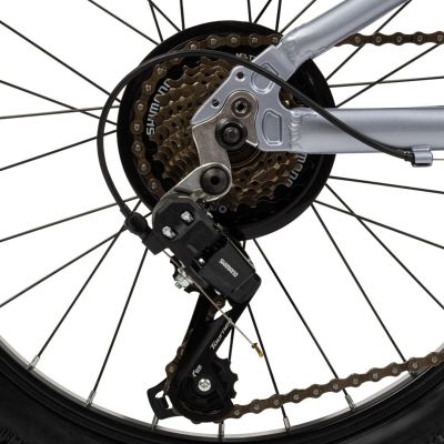 8. Rower Huffy Literide Alu 20” srebrno-turkusowy (23005W)