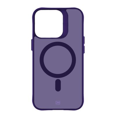 23. Etui 3mk Smoke MagCase na iPhone 16 Pro Max - fioletowe-półprzezroczyste