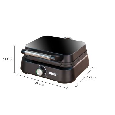 4. Gofrownica Unold 48275 2 gof. 1500W Czarna