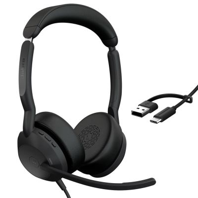 3. Słuchawki Jabra Evolve2 50 USB C/A UC Stereo - Stereo (25089-989-799)
