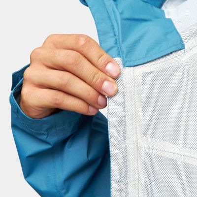 4. Kurtka męska przeciwdeszczowa 2,5 warstwowa Alpinus Carniche 10K Niebieska - FF18133