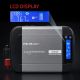 5. Qoltec Przetwornica napięcia Pure Sine Wave | 12V na 230V | 300/600W | LCD | USB | USB-C | Kompatybilna z LiFePO4 GEL AGM