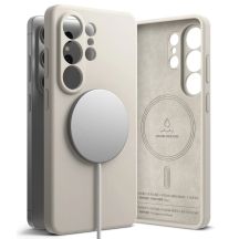 Etui Ringke Silicone MagSafe na Samsung Galaxy S26 Ultra - beżowe