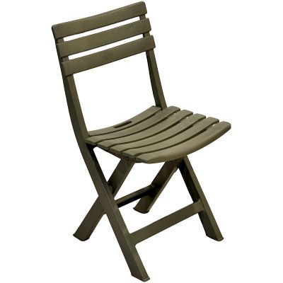 10. ZESTAW 4 KRZESEŁ CATERINGOWYCH SKŁADANYCH  PLASTIKOWYCH ZIELONYCH KOMODO