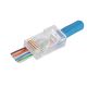 2. ALANTEC Wtyk przelotowy RJ45 UTP kat.6 (op.100 szt)