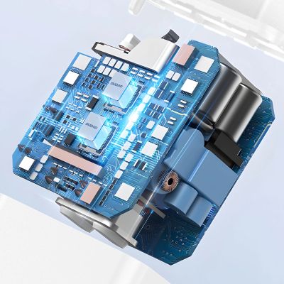 7. Ładowarka sieciowa Dudao A4EU USB-A 2.1A - biała + kabel USB-A - USB-C