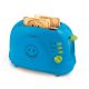 5. Toster Esperanza Smiley EKT003B (750W; kolor niebieski)