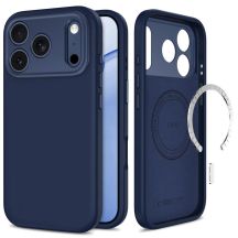 Etui Tech-Protect Uniq MagSafe CC na iPhone 18 Pro / 17 Pro - granatowe