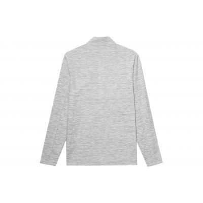 3. Bluza 4F M 4FSS23TFLEM052 chłodny jasny szary melanż