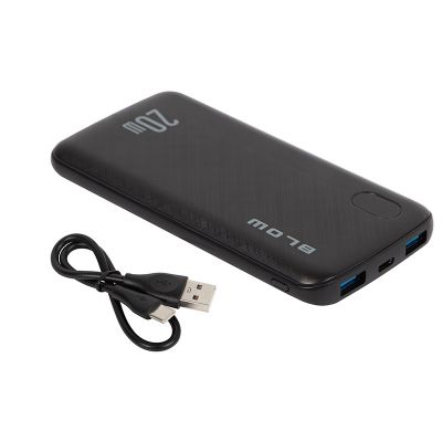 4. BLOW POWER BANK 10000MAH QC 20W CZARNY PB10B