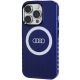 2. Etui Audi IML Big Logo MagSafe na iPhone 14 Pro - niebieskie