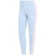 2. Legginsy damskie adidas Essentials 3-Stripes Cotton błękitne KD2352
