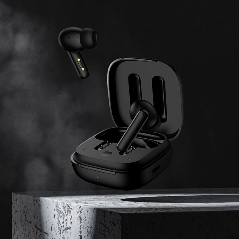 7. Słuchawki dokanałowe QCY T13 z ANC IPX5 Bluetooth 5.3 - czarne