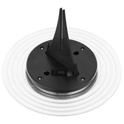 36. LAMPA SOLARNA DYSKOWA 28 LED DO WBICIA W GRUNT LUB MONTAŻU NA ŚCIANIE