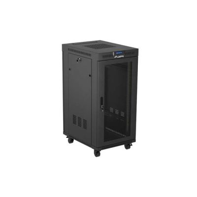 16. LANBERG SZAFA RACK STOJĄCA 19" 24U 600X800 CZARNA