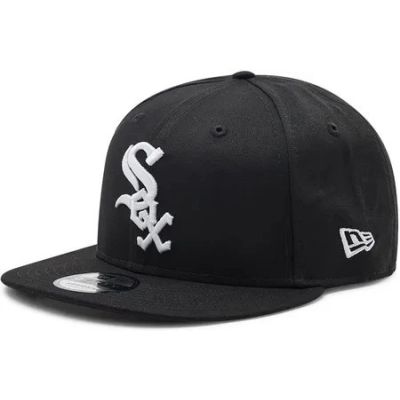 5. Czapka Full-Cap z daszkiem Chicago New Era Sox modna czarna sportowa