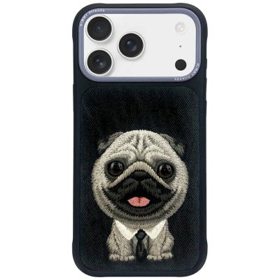 Etui Nimmy Big Eyed Pet 2.0 Dog na iPhone 17 Pro Max - czarne