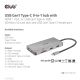 7. CLUB3D CSV-1594 stacja dokująca USB 3.2 Gen 1 (3.1 Gen 1) Type-C Czarny, Szary