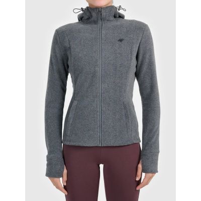 Polar z kapturem rozpinany damski 4F 4FWAW26TFLEF478-24M