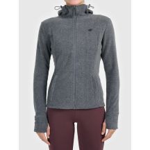 Polar z kapturem rozpinany damski 4F 4FWAW26TFLEF478-24M