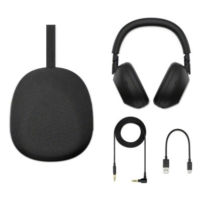 5. Sony WH-1000XM6 Zestaw słuchawkowy Przewodowy i Bezprzewodowy Opaska na głowę Połączenia/Muzyka/Sport/Codzienność USB Type-C Bluetooth Czarny