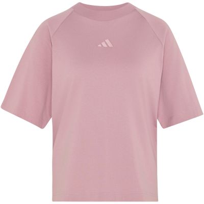 Koszulka damska adidas Kit Small Logo pudrowy róż KT0296