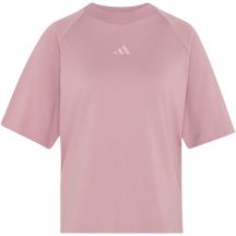 Koszulka damska adidas Kit Small Logo pudrowy róż KT0296