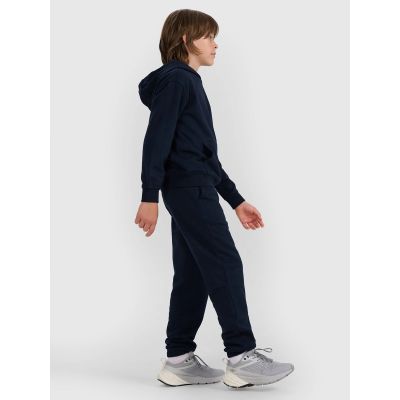 4. Bluza dresowa nierozpinana z kapturem chłopięca 4F 4FJWMM00TSWSM1860-31S