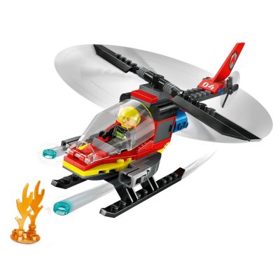 4. LEGO City 60411 Strażacki helikopter ratunkowy