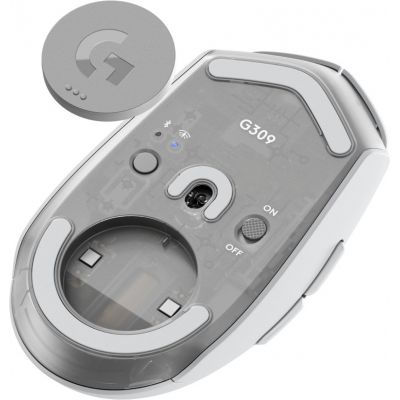 5. Logitech G G309 myszka Gaming Po prawej stronie RF Wireless + Bluetooth Optyczny 2560 DPI