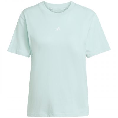 2. Koszulka damska adidas Essentials Small Logo Cotton jasnoniebieska JY4965