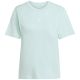 2. Koszulka damska adidas Essentials Small Logo Cotton jasnoniebieska JY4965