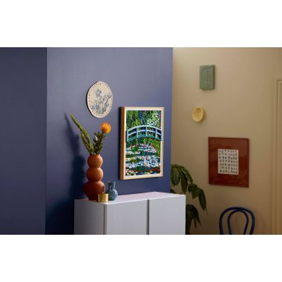 10. LEGO Art 31220 - Claude Monet: Most nad stawem z liliami wodnymi