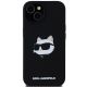 3. Etui Karl Lagerfeld Silicone Choupette Head MagSafe na iPhone 15 Plus / 14 Plus - czarne