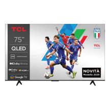Telewizor TCL 75P79K QLED 75" 4K Ultra HD Google TV Dolby Atmos DVB-T2 Metaliczny