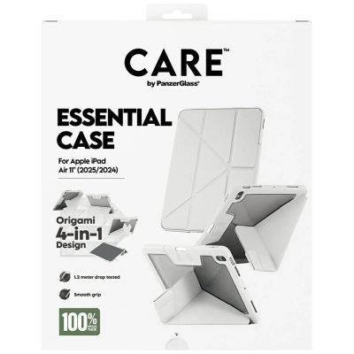 5. Etui Care by PanzerGlass Y fold do iPad Air 11" 2025 (7 gen.) / iPad Air 11" 2024 (6 gen.) -  jasnoszare