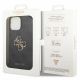8. Etui Guess 4G Big Metal Logo na iPhone 15 Pro - szare
