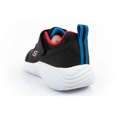 5. Skechers buty dziecięce sportowe Bounder na rzep lekkie modne czarne