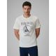 T-shirt regular z nadrukiem męski 4F 4FRSS26TTSHM3993-11S
