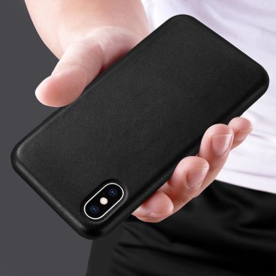 3. ECO Leather skórzane etui pokrowiec ze skóry ekologicznej iPhone 12 Pro Max granatowy