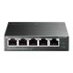 4. Switch TP-Link TL-SG105PE Zarządzany L2 Gigabit Ethernet (10/100/1000) Obsługa PoE Czarny