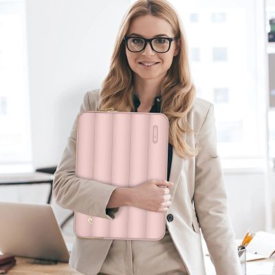 7. Torba na laptopa 15-16" Tech-Protect Puffy - różowa