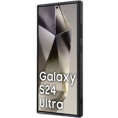 5. Etui Karl Lagerfeld 3D Rubber Ikonik na Samsung Galaxy S24 Ultra - czarne