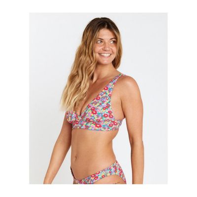 2. Stanik kąpielowy RIP CURL Las Flores Revo Halter turkusowy