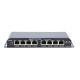 Extralink Switch PoE KRATOS 7x Gigabit PoE, 1x Uplink RJ45, Zasilacz 24V 2.5A, Moc 60W